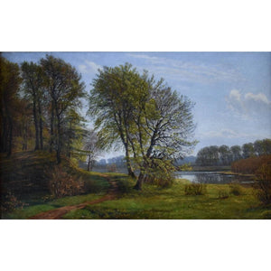 Godtfred Rump - A River Landscape