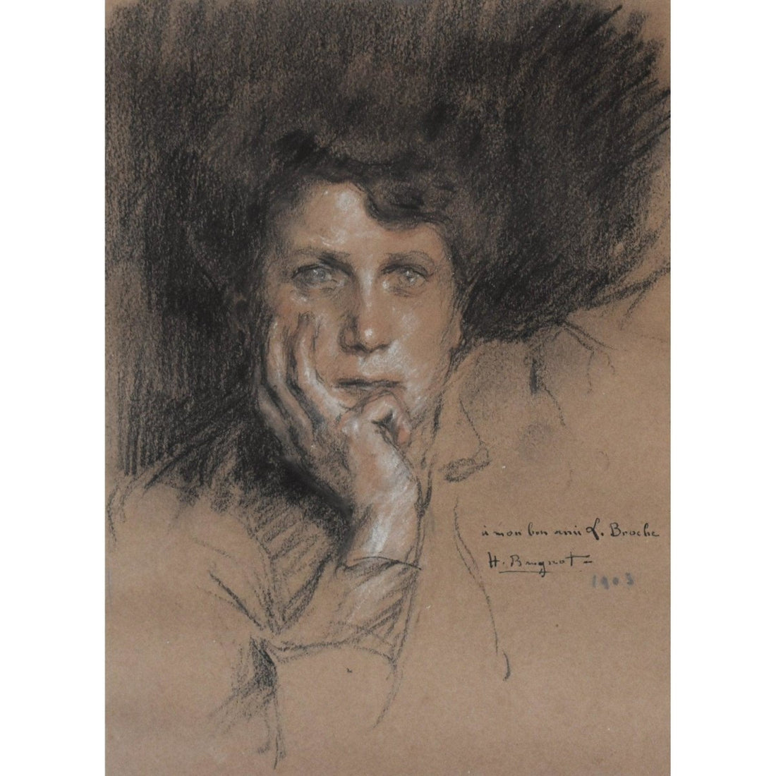 Henri Brugnot – Portrait of Mme Roche - Winckelmann Gallery