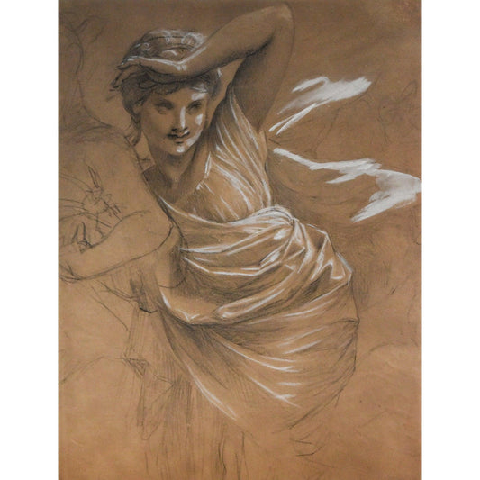 Henri Picou (attributed)- Woman in Movement - Winckelmann Gallery