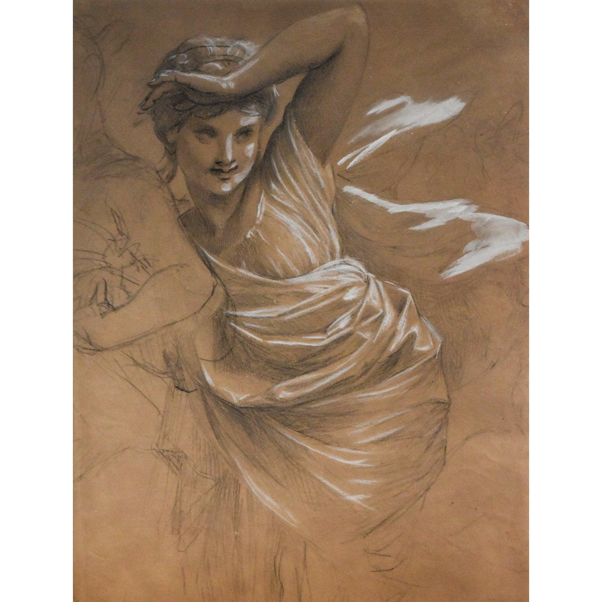 Henri Picou (attributed)- Woman in Movement - Winckelmann Gallery