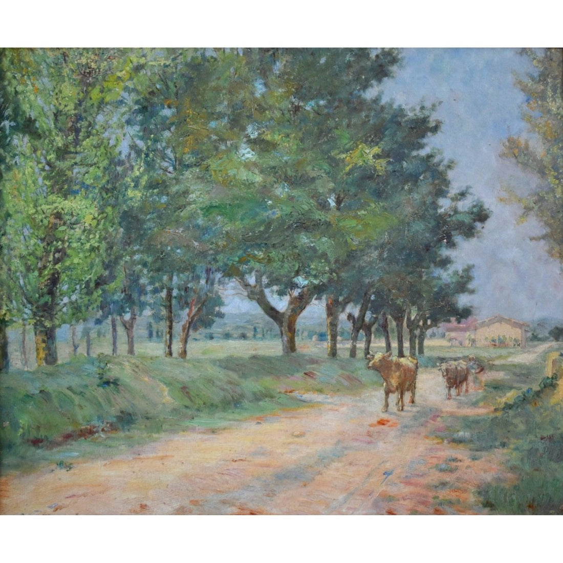 Jean Galland – Landscape with Cows - Winckelmann Gallery