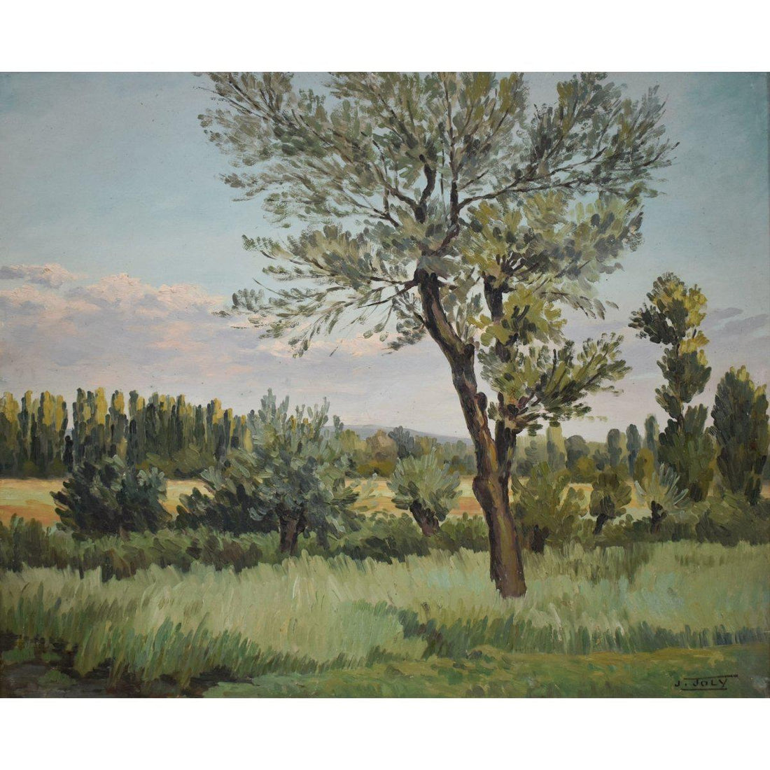Jean Joly - French Country Landscape - Winckelmann Gallery