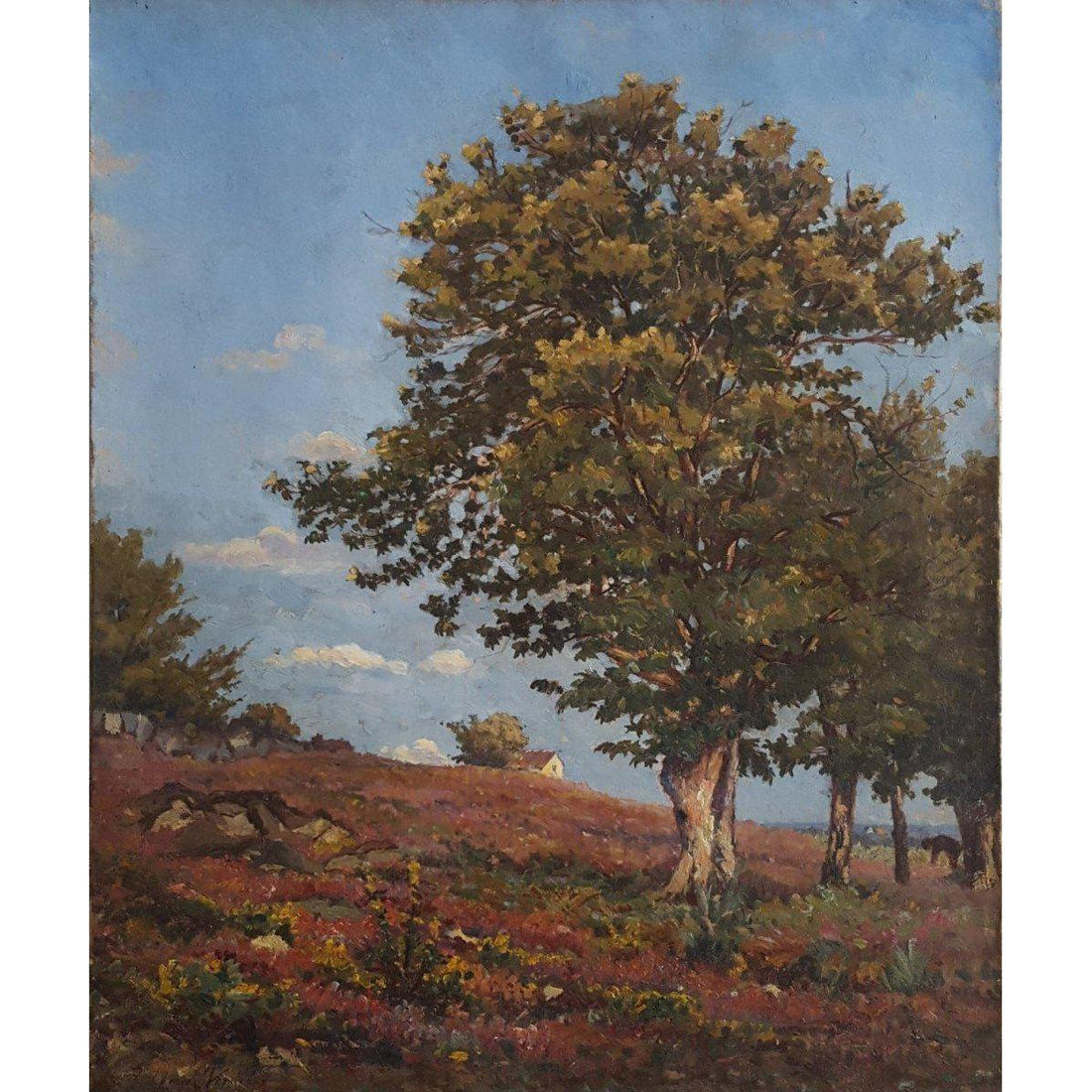 Jean-Louis Verdié -The Chestnut Harvest - Winckelmann Gallery