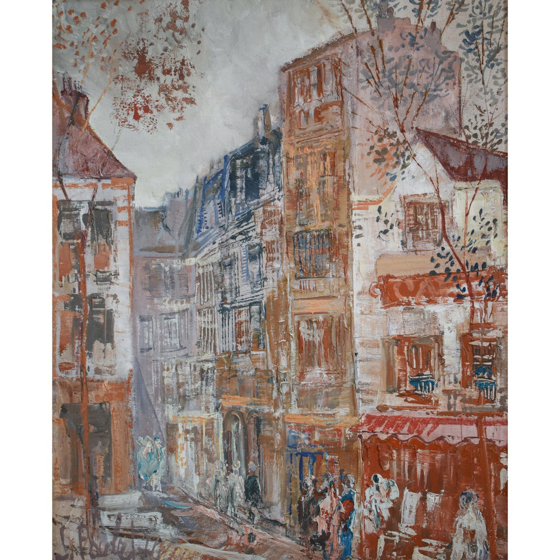 Jean Poulet – Montmartre Street - Winckelmann Gallery