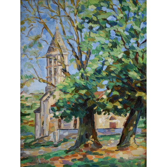 Landscape with a Church - François Sauvageot - Winckelmann Gallery