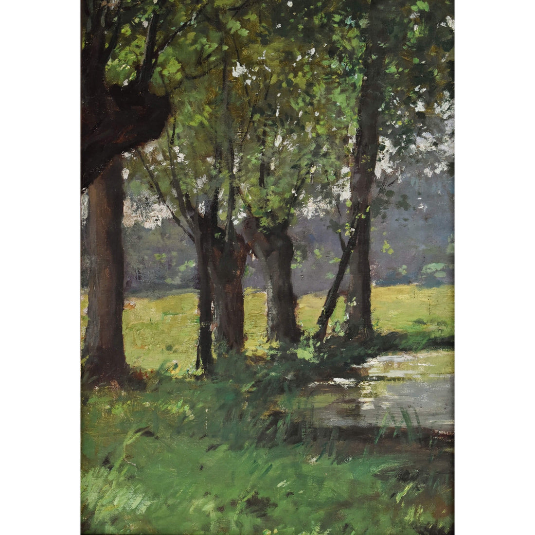 Landscape with Trees - Pierre-Paul Detenre - Winckelmann Gallery