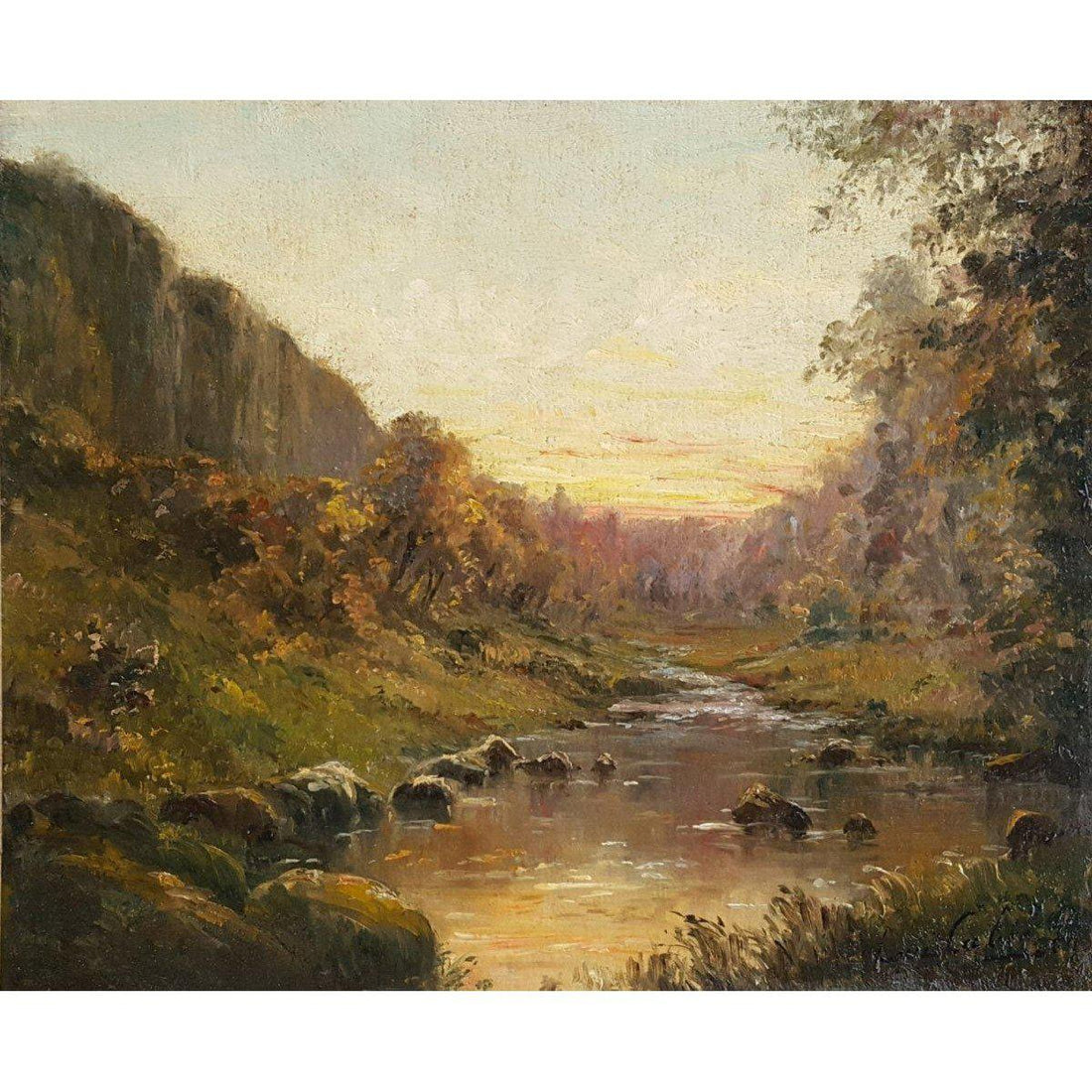 Louis-Alexandre Cabié – Dusk – 1889 - Winckelmann Gallery