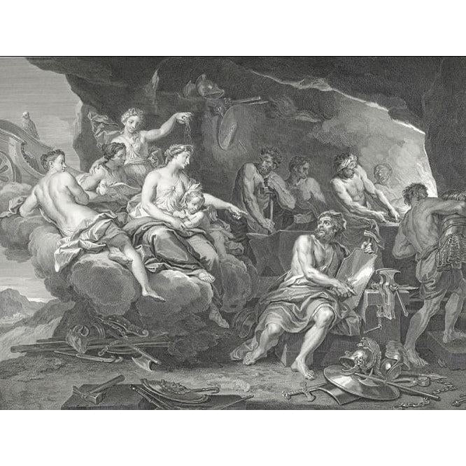 Louis Desplaces - Mythological Engraving - “Ignis” - 1717 - Winckelmann Gallery