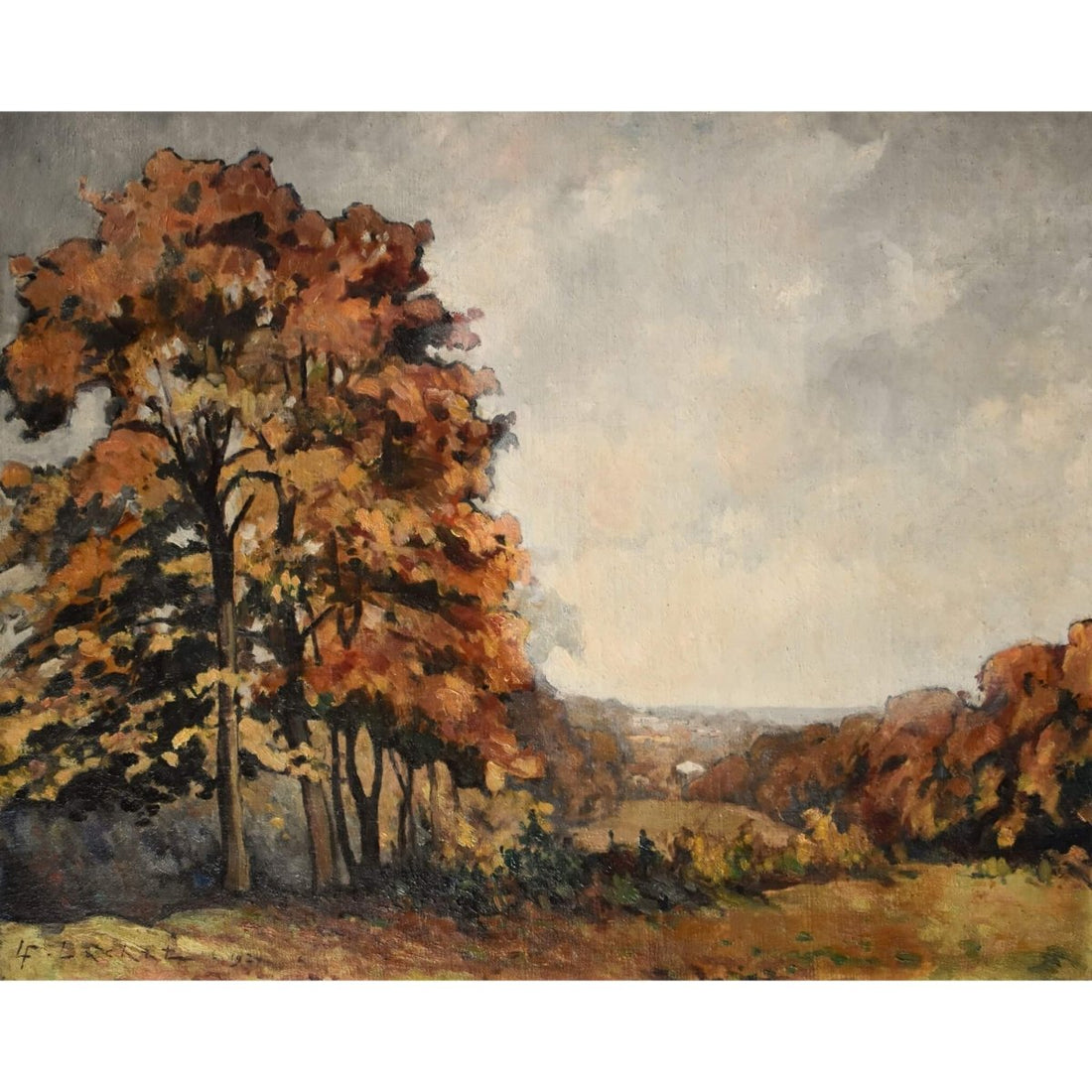 Louis Lachat – Autumn Landscape - Winckelmann Gallery