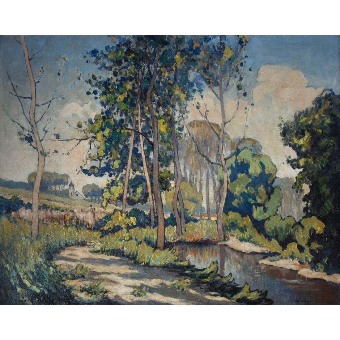 Louis Lachat – Country Road - Winckelmann Gallery