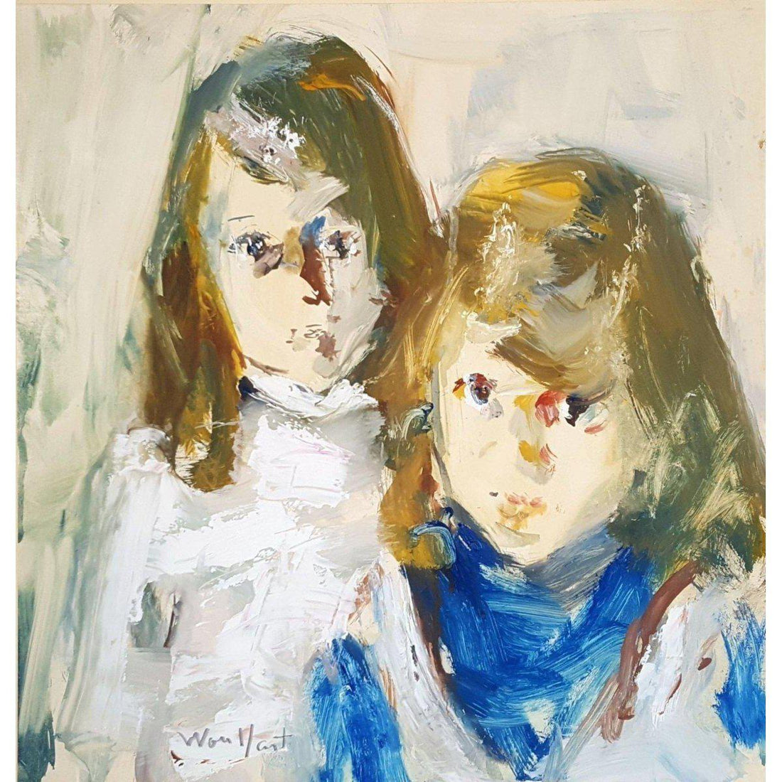 Marius Wulfart - Portrait of Cyrille and Stephanie - Winckelmann Gallery