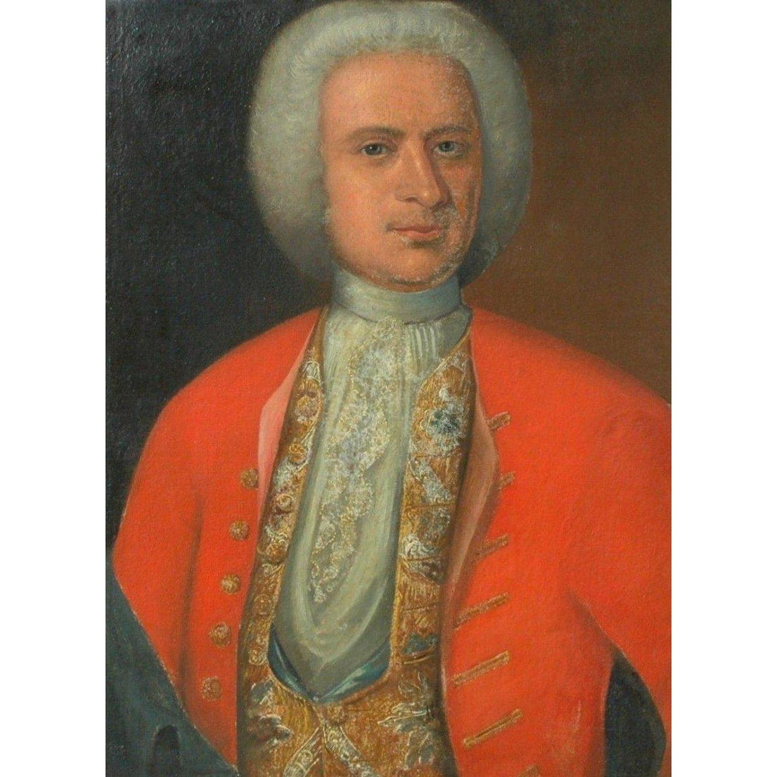 Nobleman in a Red Dress Coat - Circa 1765 - Winckelmann Gallery