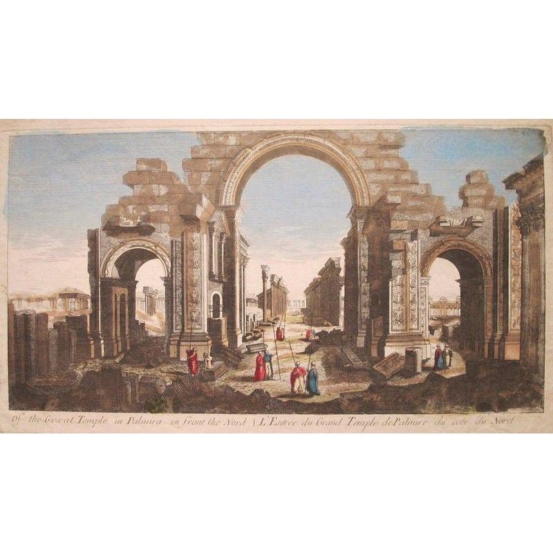 Optical View of Palmira - Late 18th Century - Winckelmann Gallery