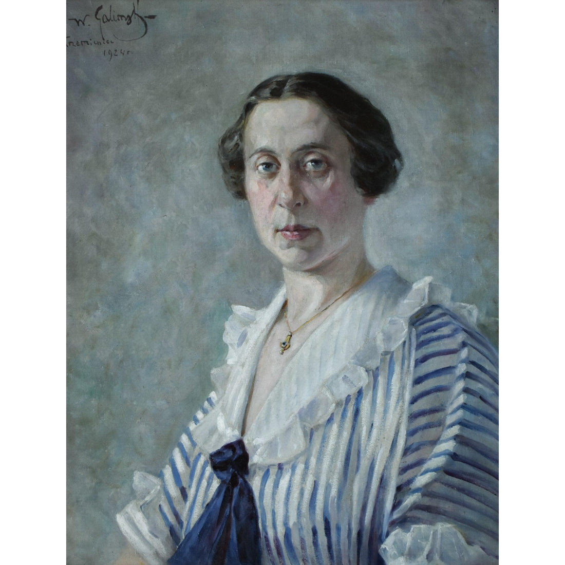 Wladyslaw Galimski – Portrait of a Woman - Winckelmann Gallery