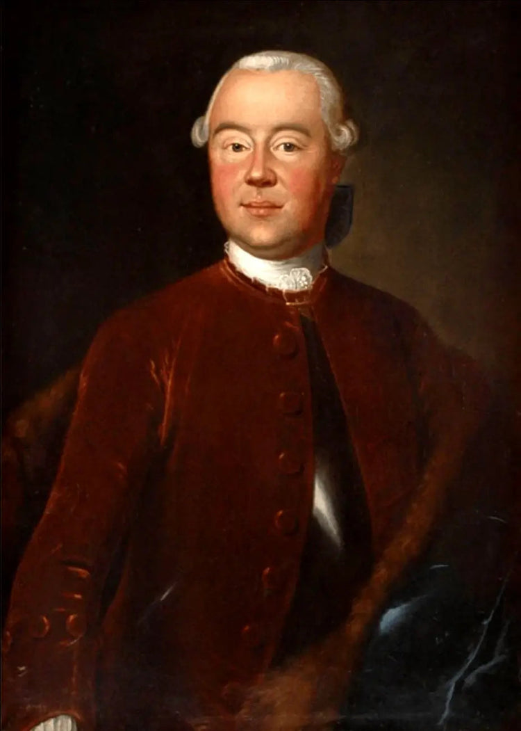 18th century Rococo and Neoclassical art collection featuring European aristocratic portraits, mythological scenes and pastoral landscapes from the 1700s