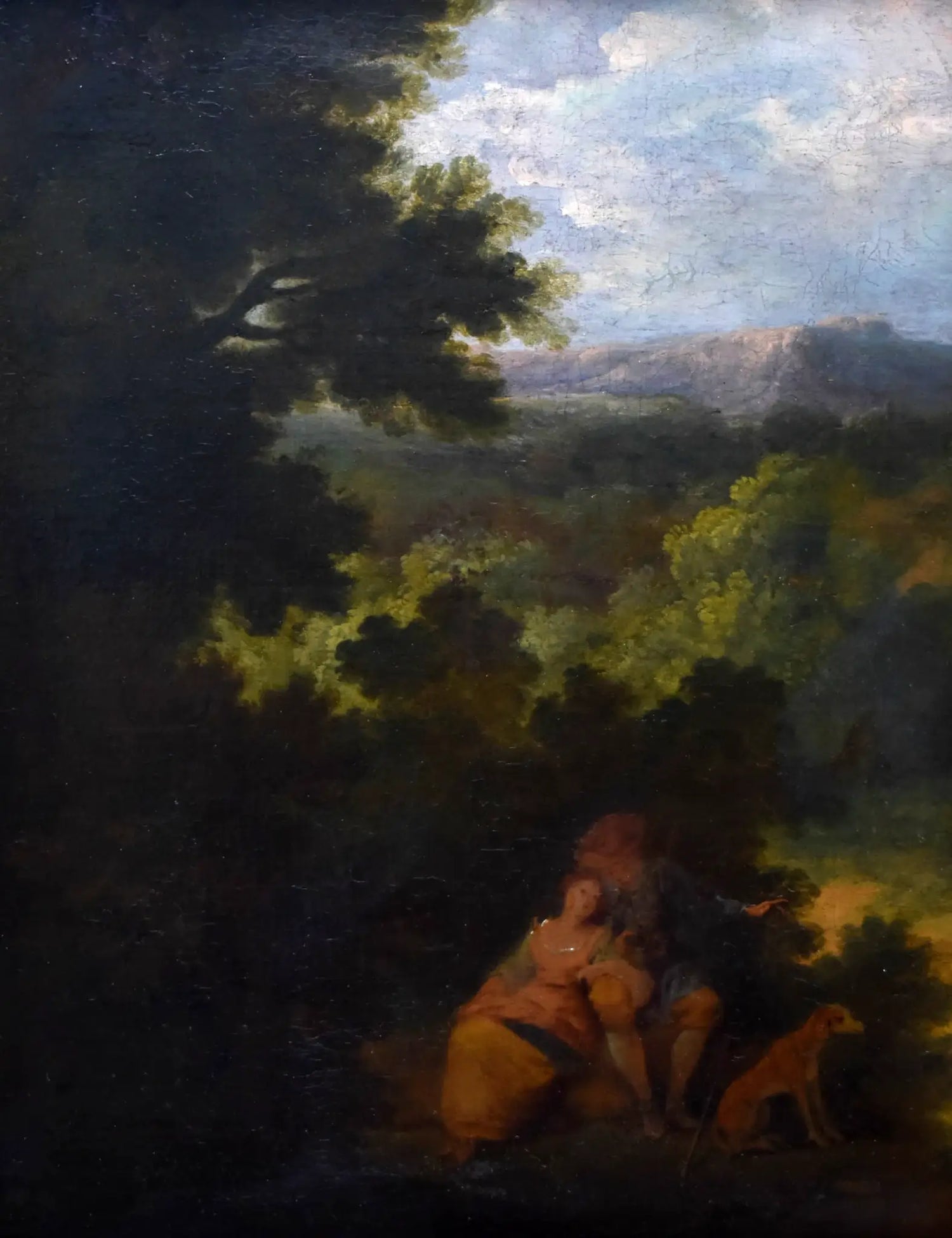 Authentic landscape and seascape paintings from French and European traditions, 17th-20th century, featuring countryside vistas and coastal scenes