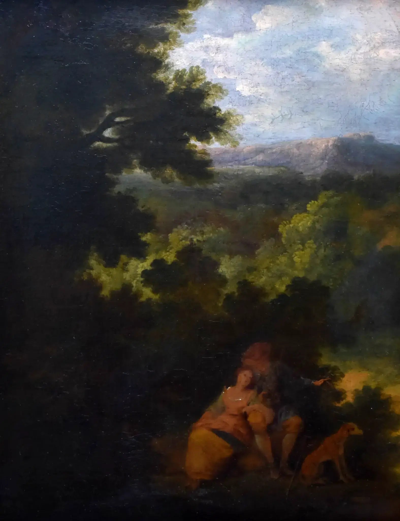 Authentic landscape and seascape paintings from French and European traditions, 17th-20th century, featuring countryside vistas and coastal scenes