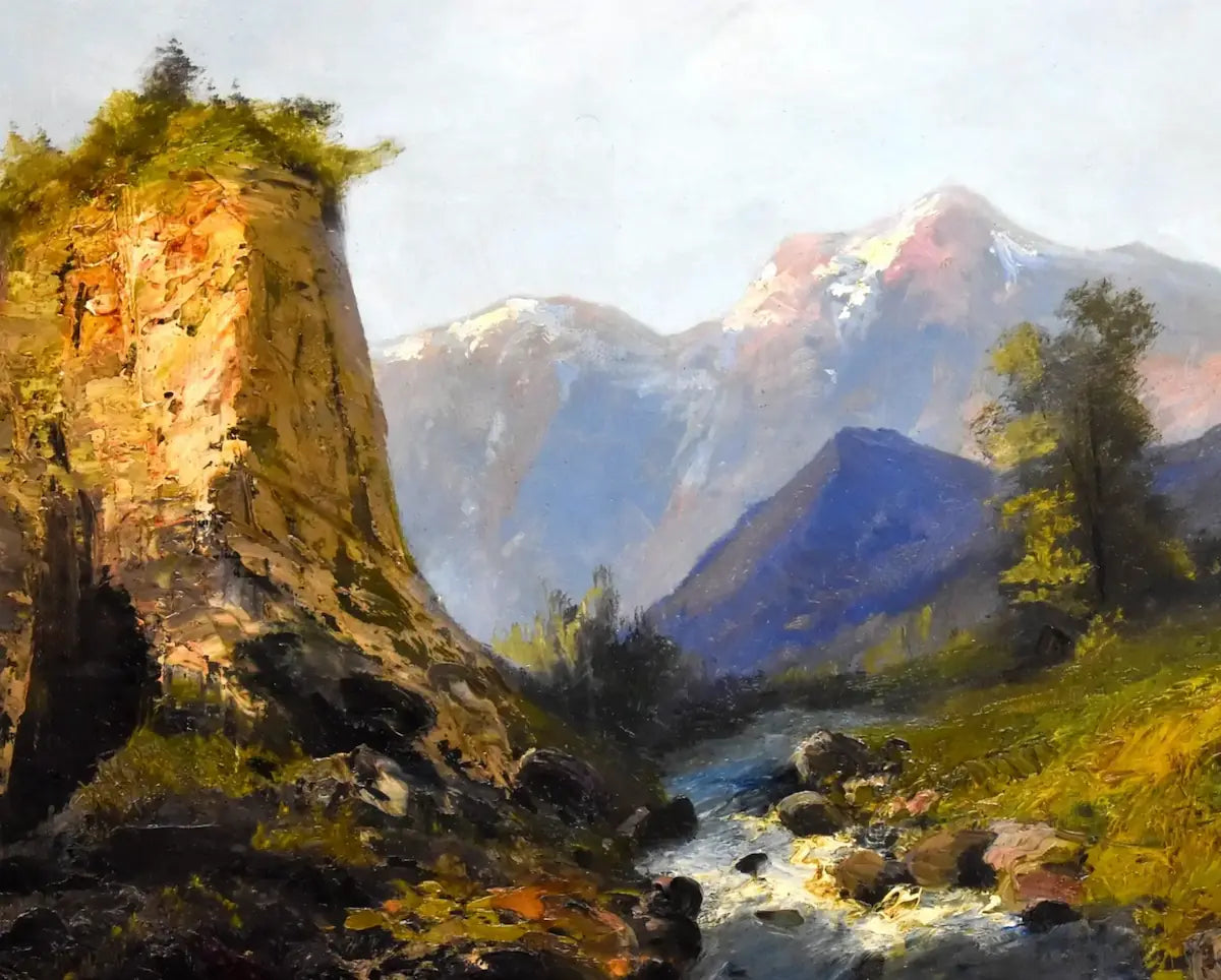 Antique European oil paintings collection featuring portraits, landscapes, still lifes and genre scenes from 17th-20th century