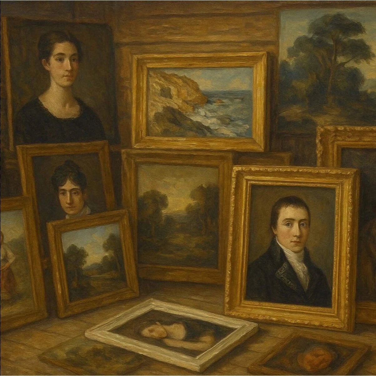 Our back room collection of Winckelmann Gallery