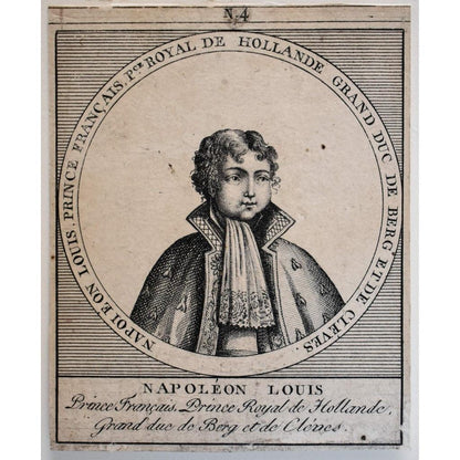19th century French school engraving portraits Napoleon era Winckelmann Gallery