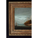 19th century European school oil painting coastal landscape Winckelmann Gallery