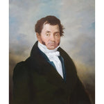 19th century French school oil painting depicting a portrait of a elegant man - Winckelmann Gallery