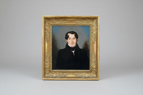 Maria Röhl gentleman portrait Swedish court painter Romantic era 1830
