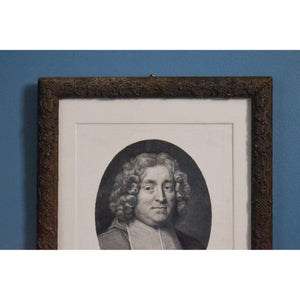 Gérard Edelinck engraving portrait of Jean Baptiste Michel Colbert Winckelmann Gallery