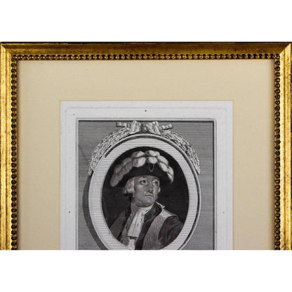 Nicolas Le Vachez engraving portrait of Louis Philippe of Orleans Winckelmann Gallery