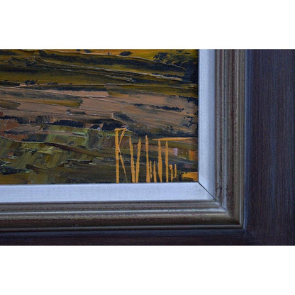 Otto Rut oil painting depicting a Fürstenau castle landscape Winckelmann Gallery
