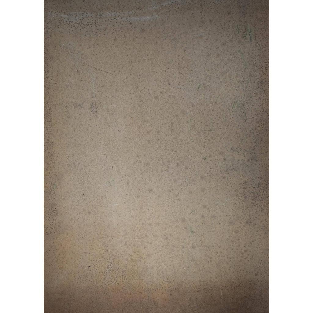 Verso back of Paul Rivoire c.1950 painting showing frame construction
