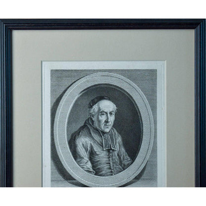 Vincenzio Vangelisti engraving portrait of Louis François Orléans De La Motte Winckelmann Gallery