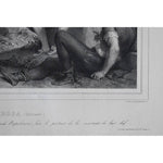 Achille Deveria lithograph scene Salvator Rosa and the bandits Winckelmann Gallery