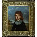 Arthur Miles 1878 Oceana Lega-Weekes portrait gilt frame Victorian
