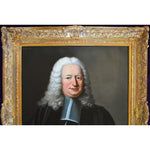 Oil painting portrait of a magistrate Parliament of Brittany made in 1747 by Charles Baziray for sale at Winckelmann Gallery