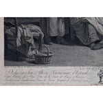 Charles Bervic engraving scene entitled The Request Granted Winckelmann Gallery