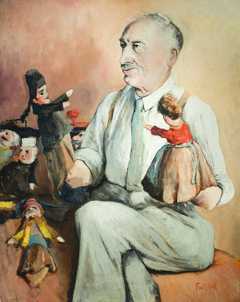 Edouard Fonteyne portrait - Winckelmann Gallery