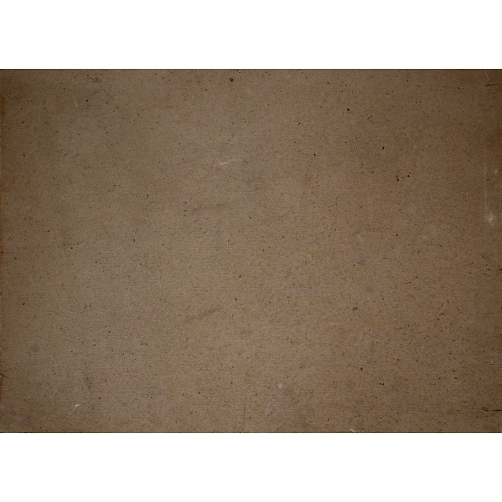 Verso back of Davic painting showing cardboard France 1930s
