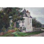 Post-impresionist landscape painting by Georges Pacouil depicting a country house in Brittany for sale at Winckelmann Gallery