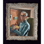 Georges Pacouil oil painting self-portrait artist Winckelmann Gallery