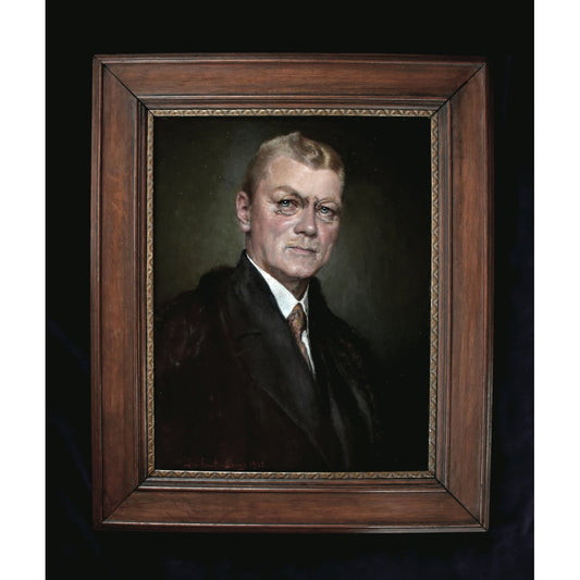 Ilda von Ernst-Lange gentleman portrait 1932 full view Weimar Republic era
