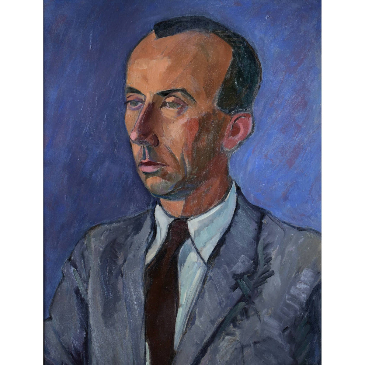 Paul Rivoire oil painting depicting a portrait of a man Winckelmann Gallery