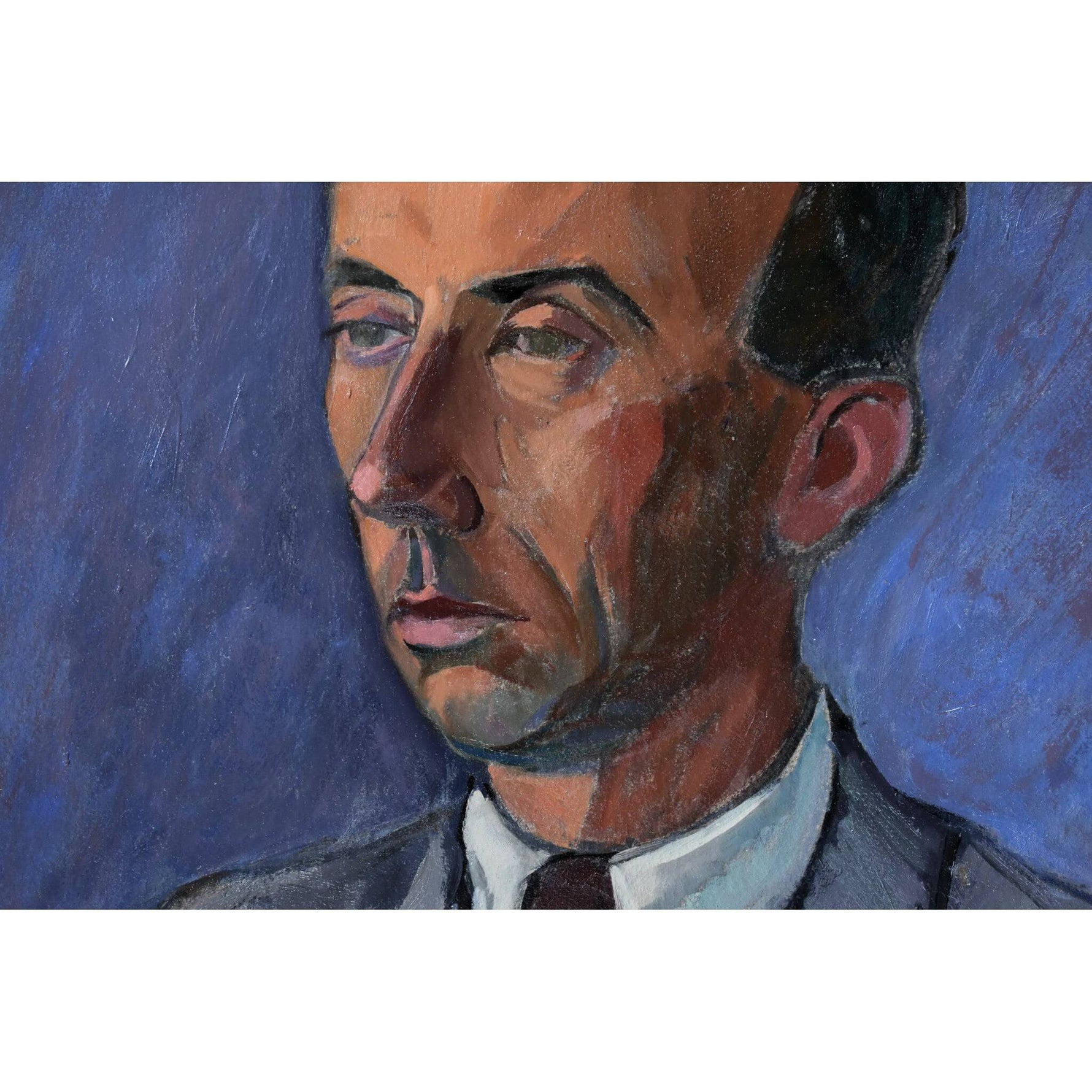 Paul Rivoire oil painting depicting a portrait of a man Winckelmann Gallery