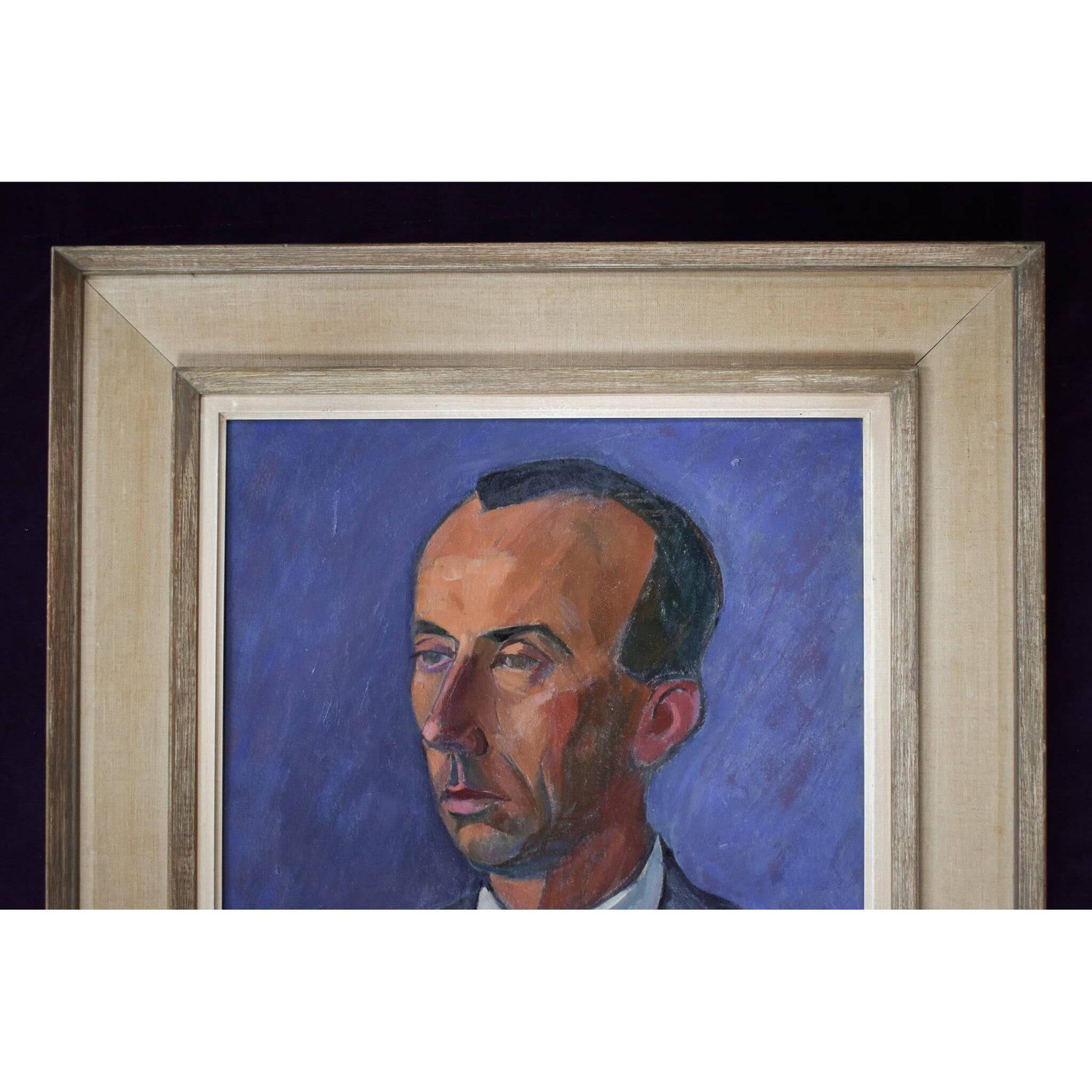 Paul Rivoire oil painting depicting a portrait of a man Winckelmann Gallery