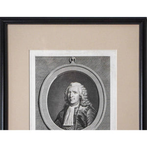 Pierre Charles Lévêque engraving portrait of Gilbert de Voisins  Winckelmann Gallery