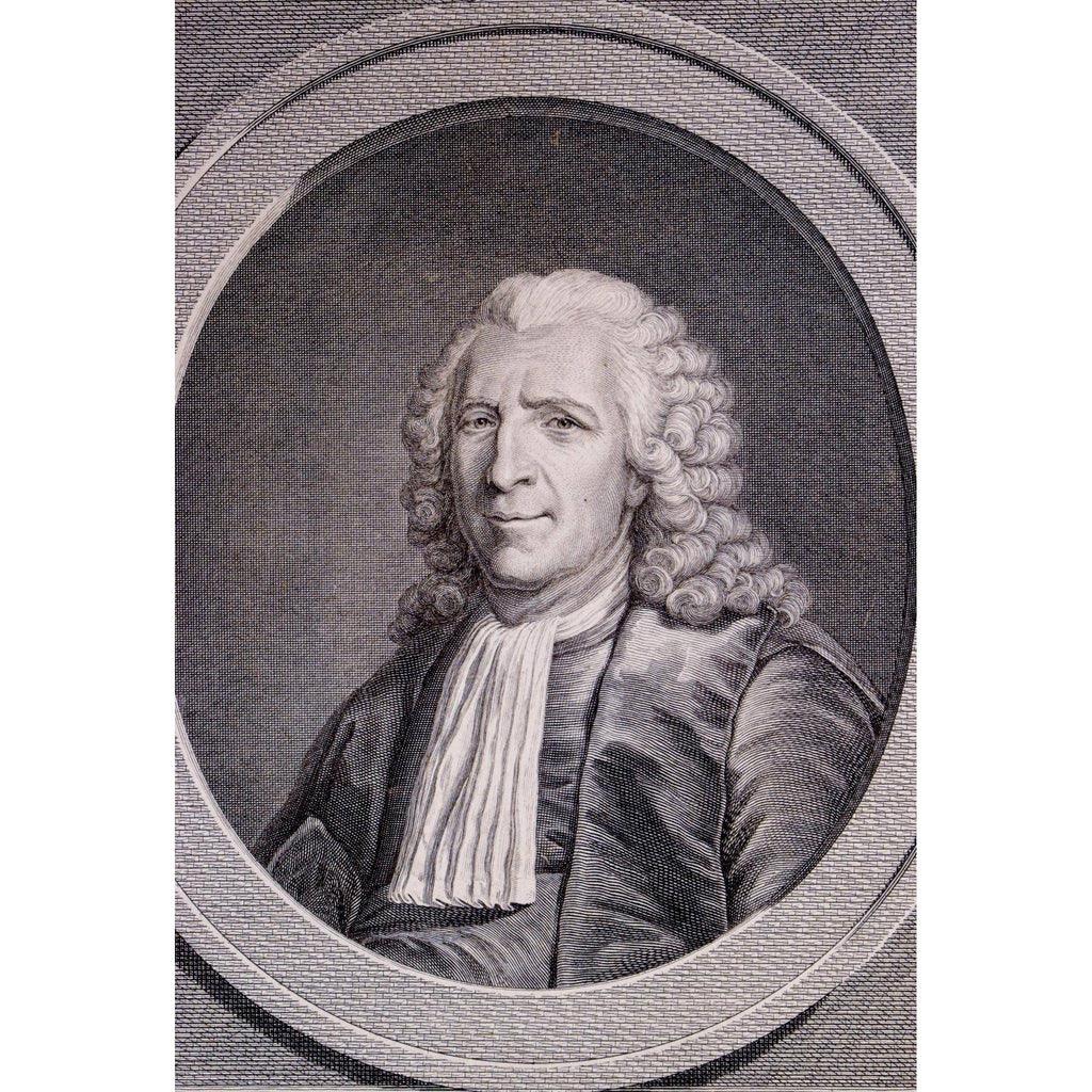 18th century oval portrait Gilbert de Voisins French magistrate
