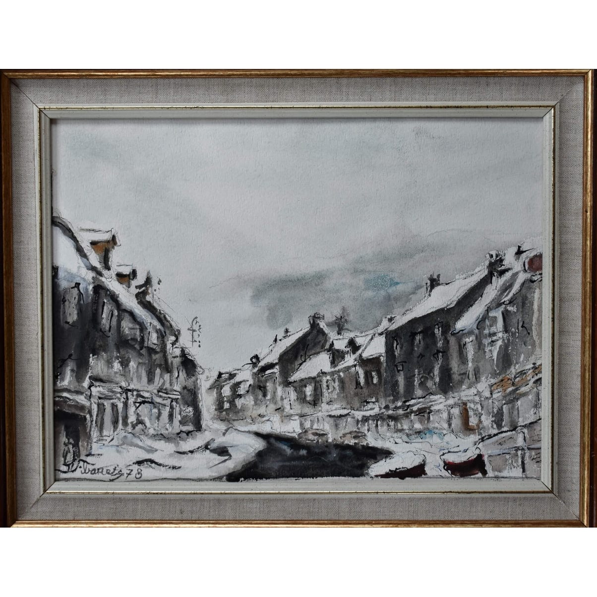 Robert Ibanez – Winter Street Scene
