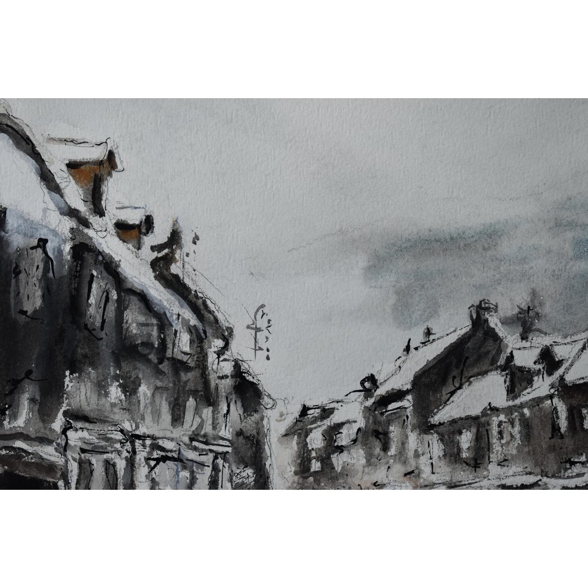 Robert Ibanez – Winter Street Scene