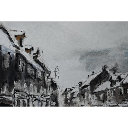 Robert Ibanez – Winter Street Scene