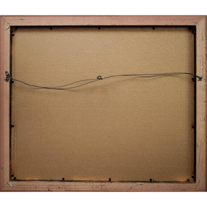 Roger Coppe watercolour painting depicting a nude figure on the wall Winckelmann Gallery
